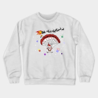 Santa Clause Is Coming Down Crewneck Sweatshirt